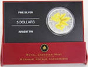 2006 $5 Silver Maple Leaf Coloured Coin – Silver Maple